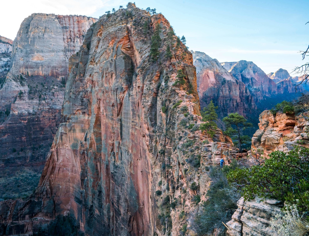Cool places to run series: Angel’s landing, Zion,&nbsp;USA